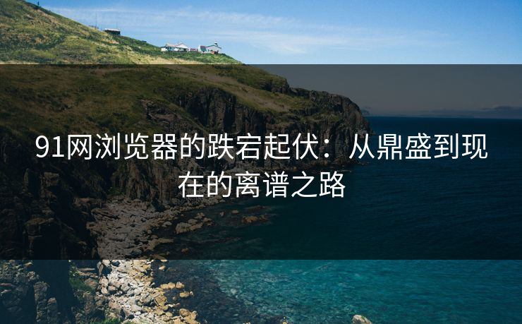 91网浏览器的跌宕起伏：从鼎盛到现在的离谱之路