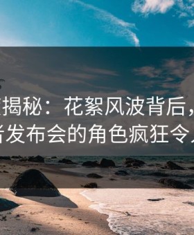 17c深度揭秘：花絮风波背后，主持人在记者发布会的角色疯狂令人意外